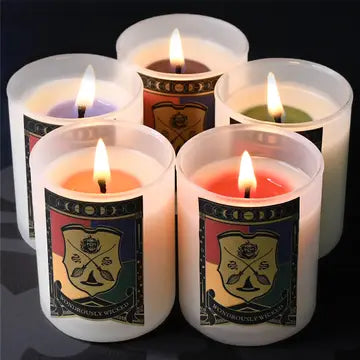 🕯️ Magical Sorting Votive Set – 5-Pack Color-Changing Candles